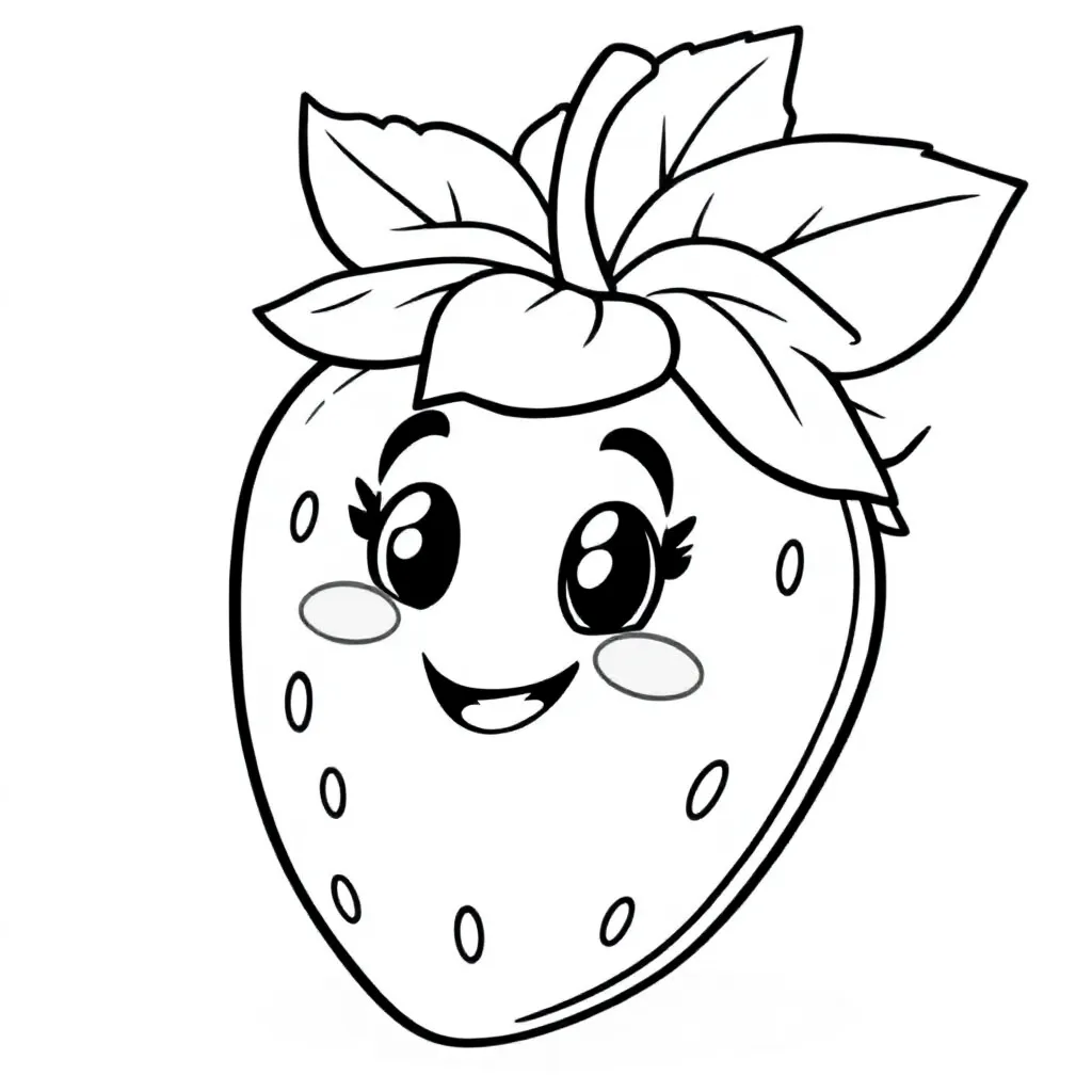 Jordbærmaling efter numre