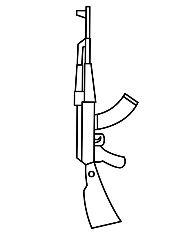 AK-47 rifle