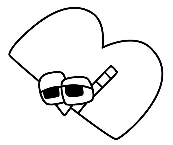 Alfabet Lore Bogstav B