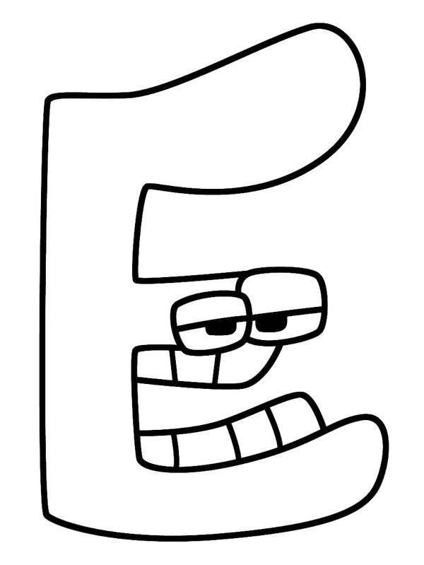 Alfabet Lore Bogstav E