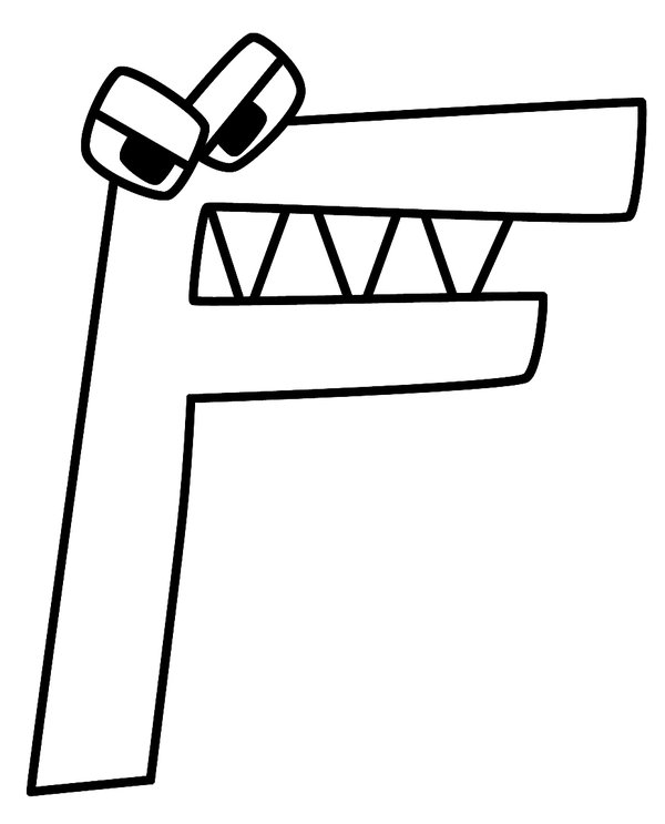 Alfabet Lore Bogstav F