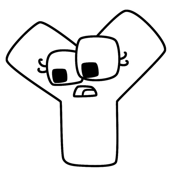 Alfabet Lore Bogstav Y