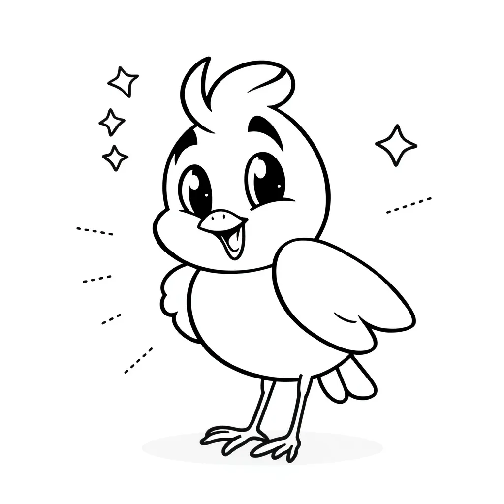 Angry birds Cartoon bird Funny Action