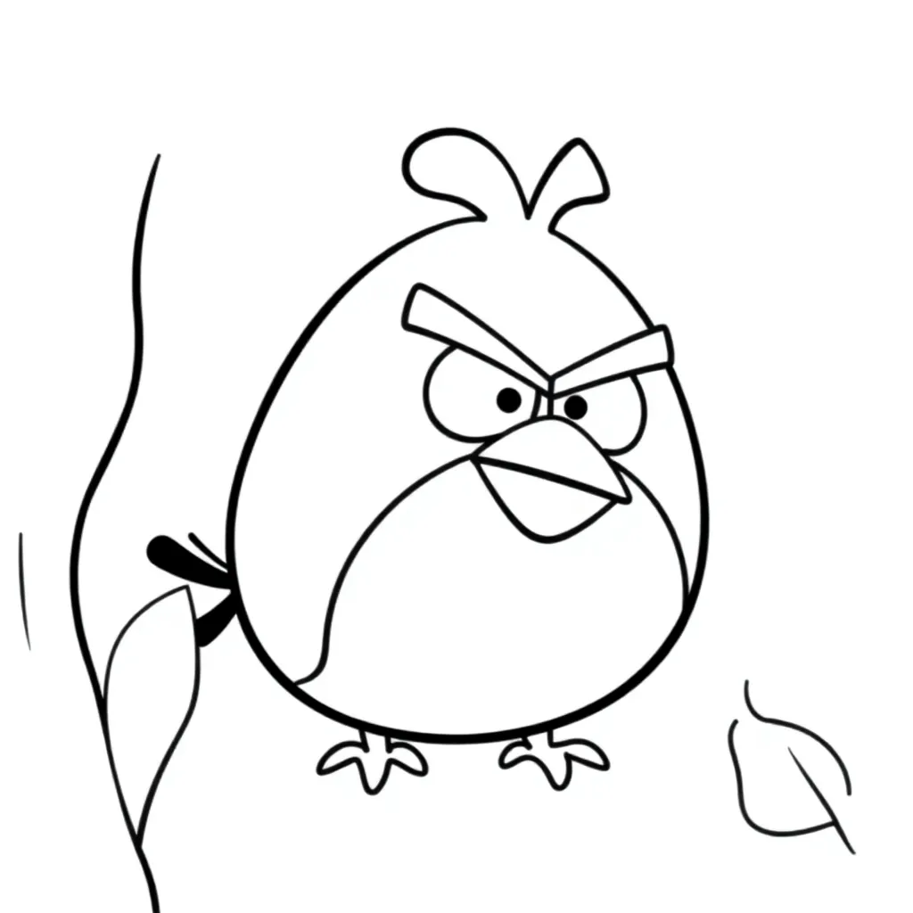 Angry oiseaux Dessin Animé Oiseaux Étoiles Créatif
