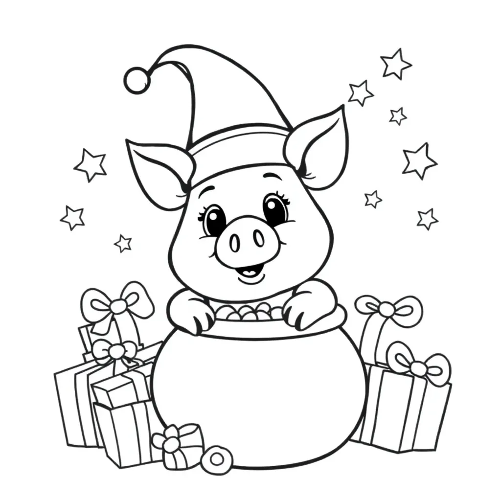 Angry fugle Pig Guld Gaver Stjerner