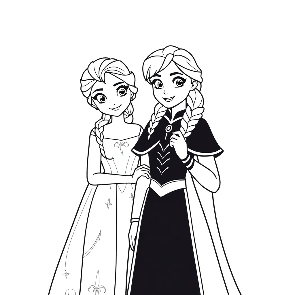 Anna och Elsa
