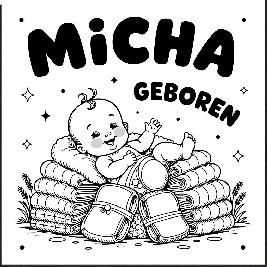 Bébé entre les couches