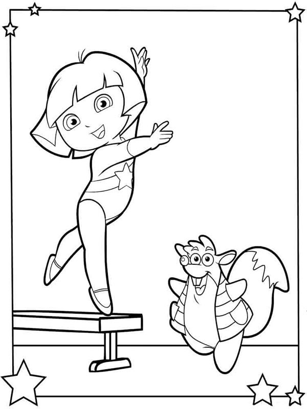 La danseuse de ballet Dora