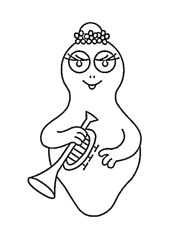 Barbalala met trompet