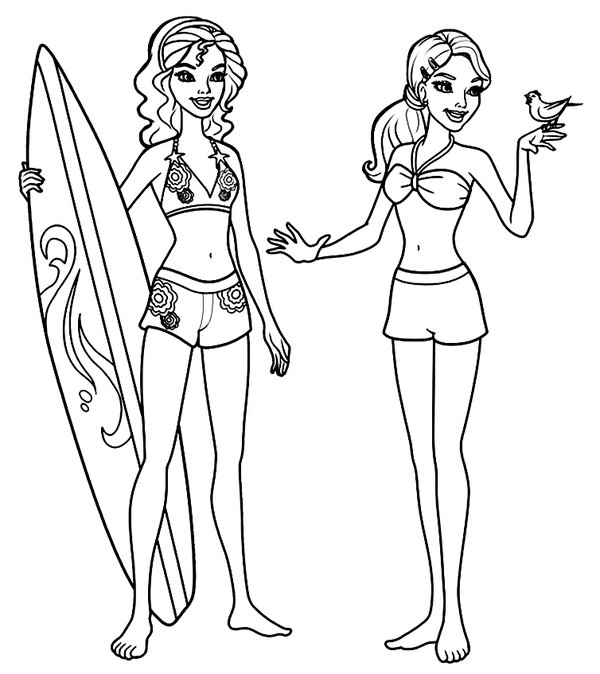 Barbie Surffaus