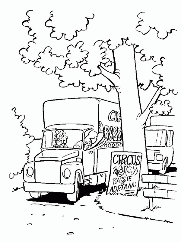 Bassie och adriaan på cirkusen