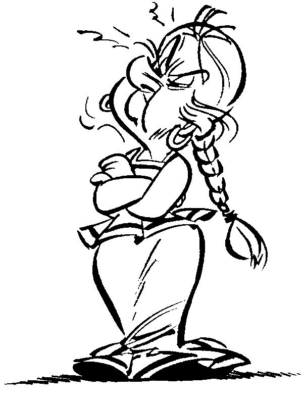 Bellefleur van vrouw van abraracourcix