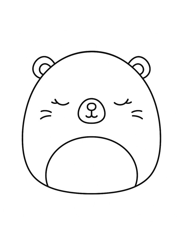 Bóbr Darlene Squishmallow