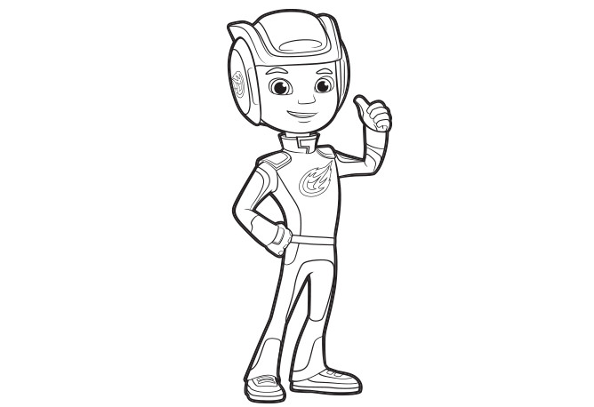 Flamme i monsterwielen