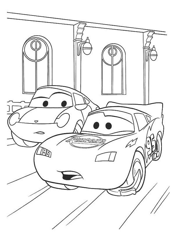 Lightning McQueen und Sally