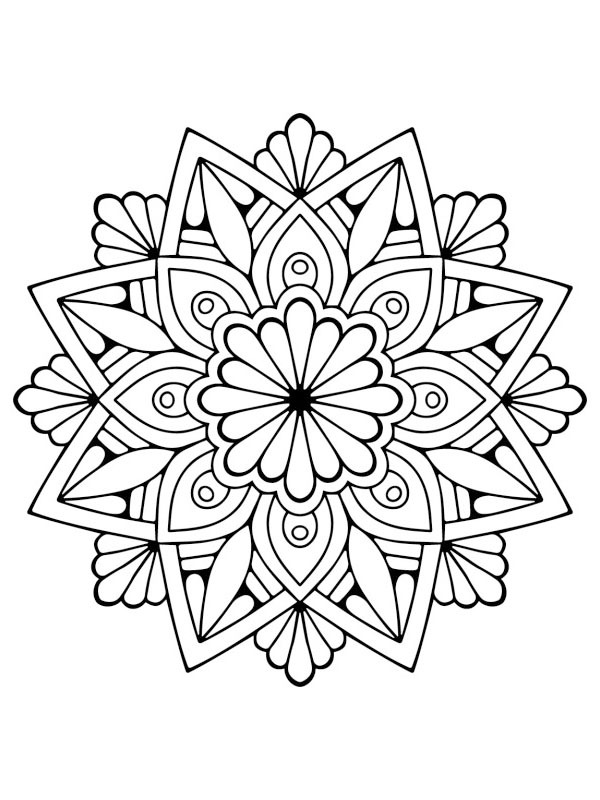 Blomstermandala