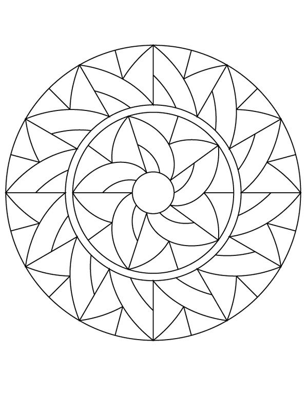 Bloemen mandala
