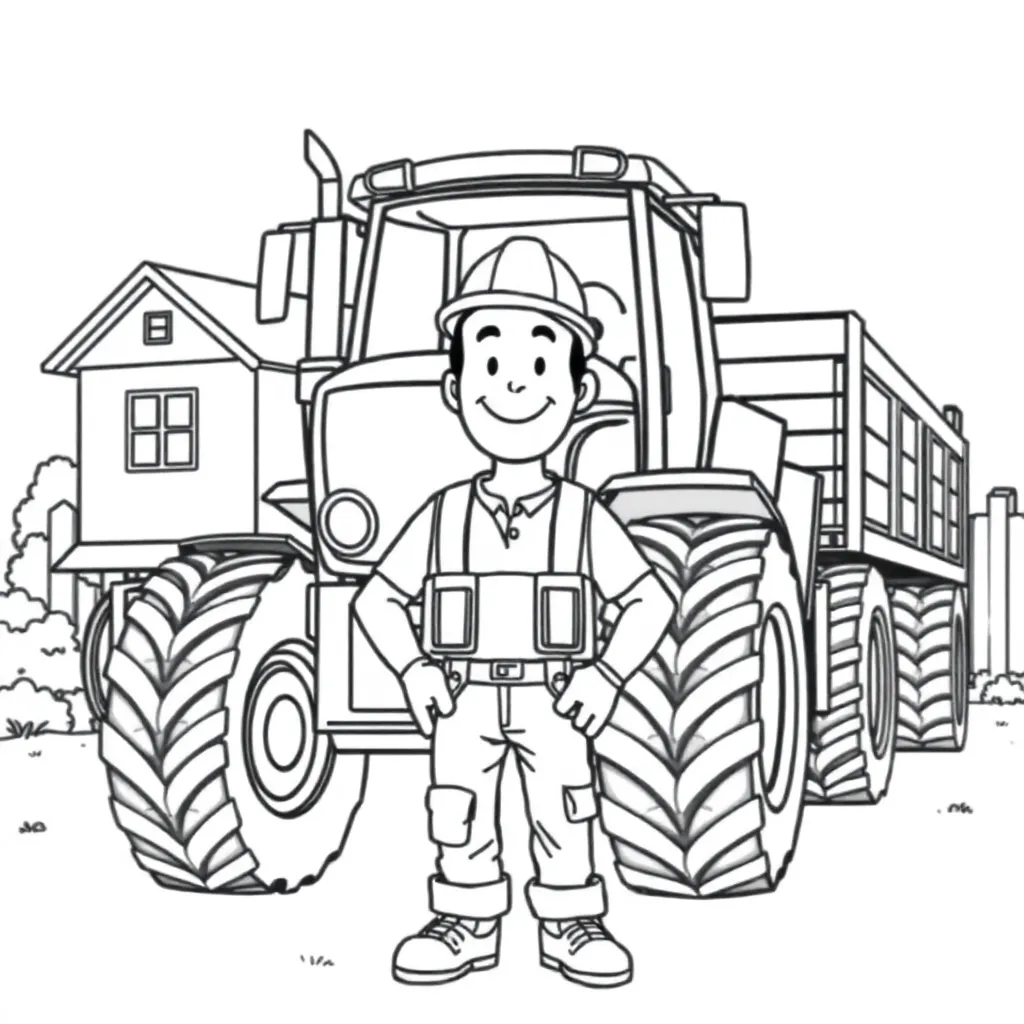 Bob De Bouwer Tractor Boerderij Constructie Gereedschappen