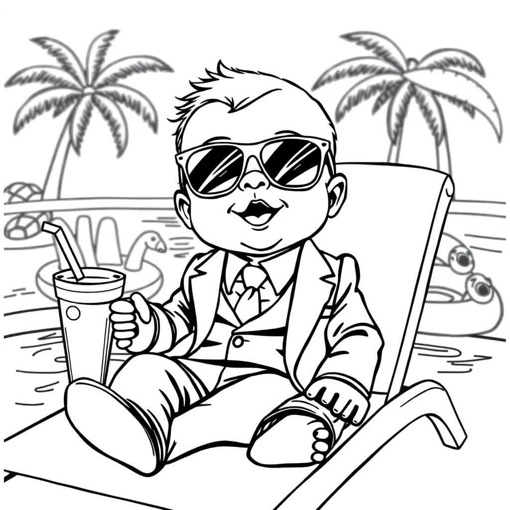 Boss Baby sarjakuvapiirros lasten elokuva luova