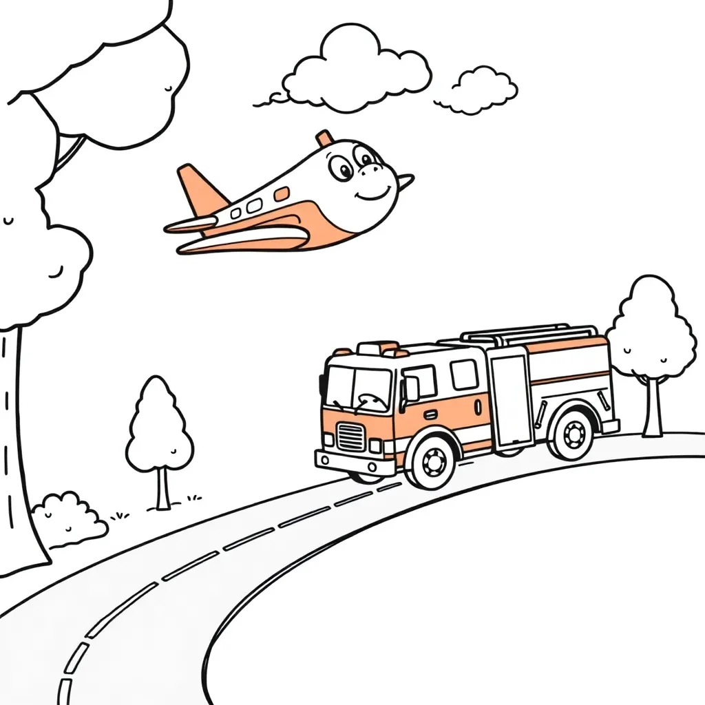 Pädagogische Flugzeugrettungsaktion der Feuerwehr