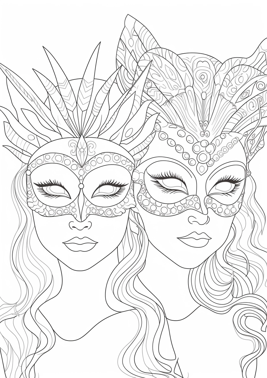 Karnevaalin värejä