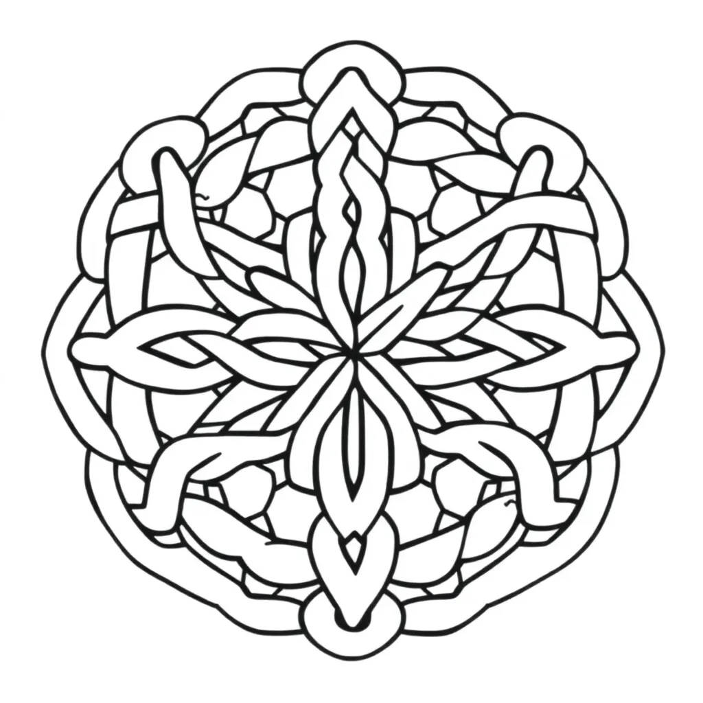 Celtic mandala Celtic Art Avkoppling