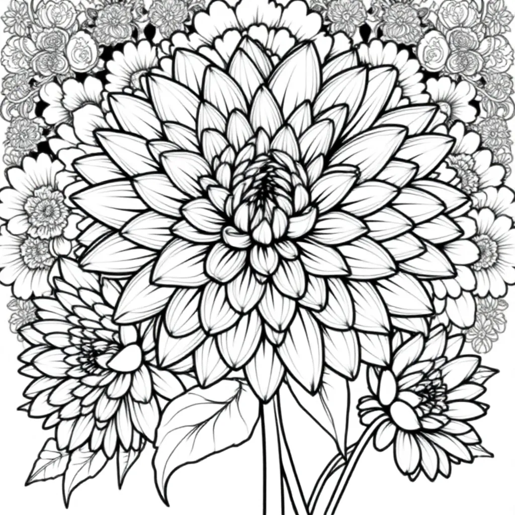 Chrysantenbloemen