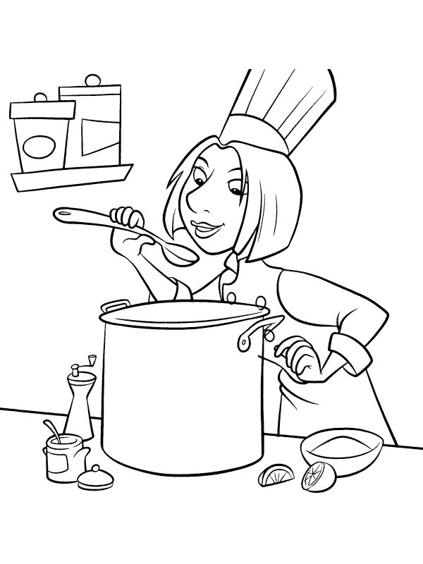 Colette proeft van Linguini