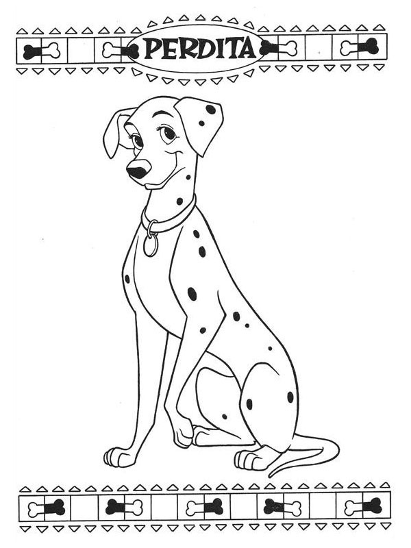 Dalmatiër Perdita (101 Dalmatiërs)