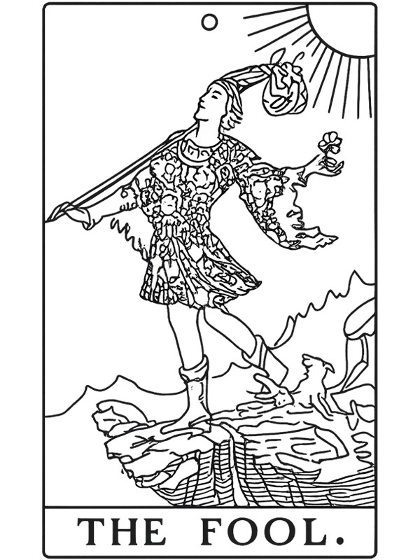De Dwaas tarotkort