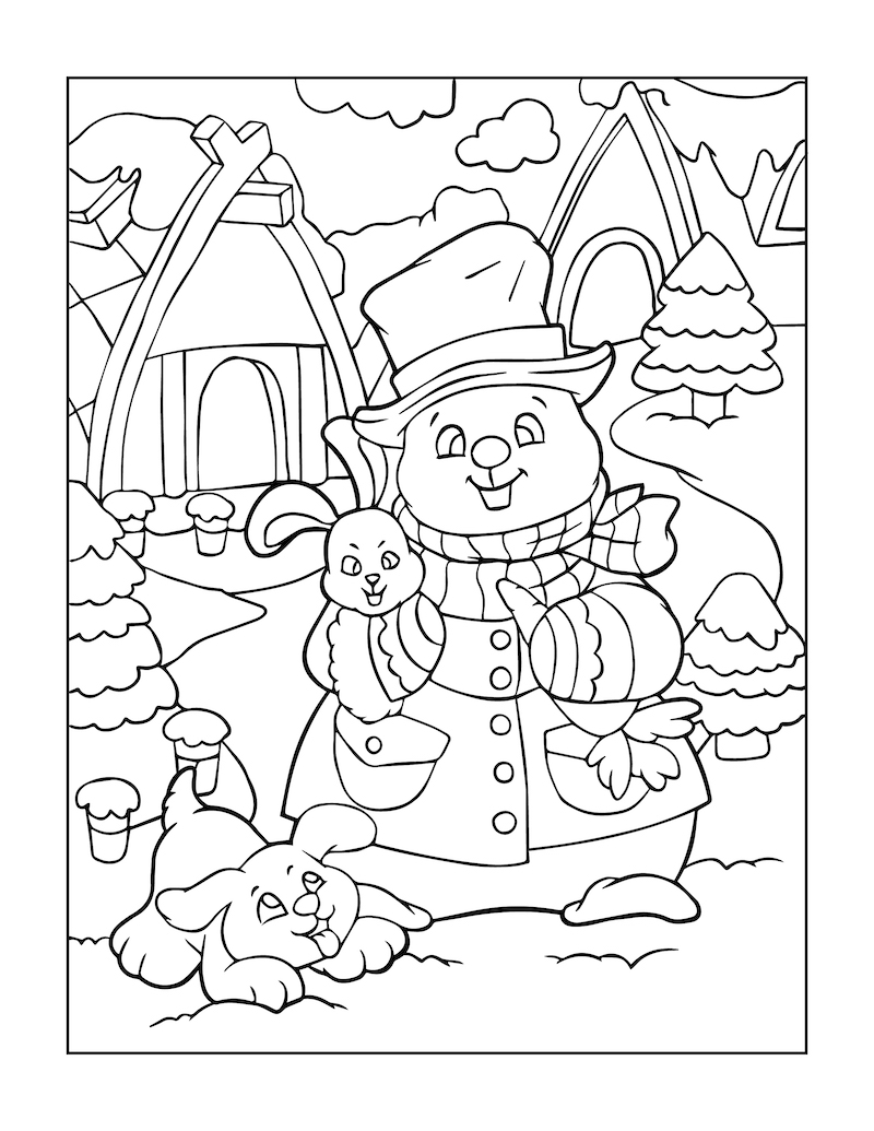 Gros bonhomme de neige