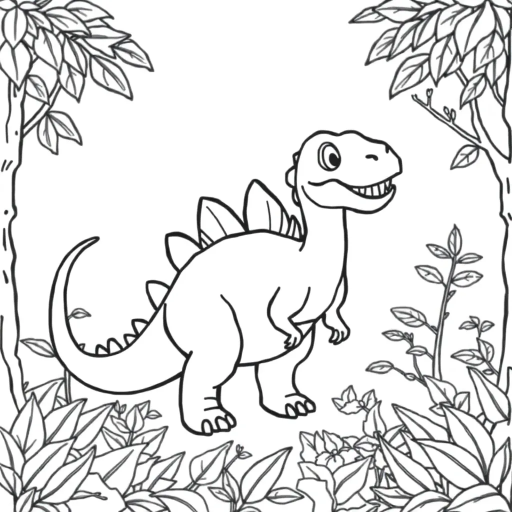 Dinosaur Prehistoric Cartoon Nature Educational