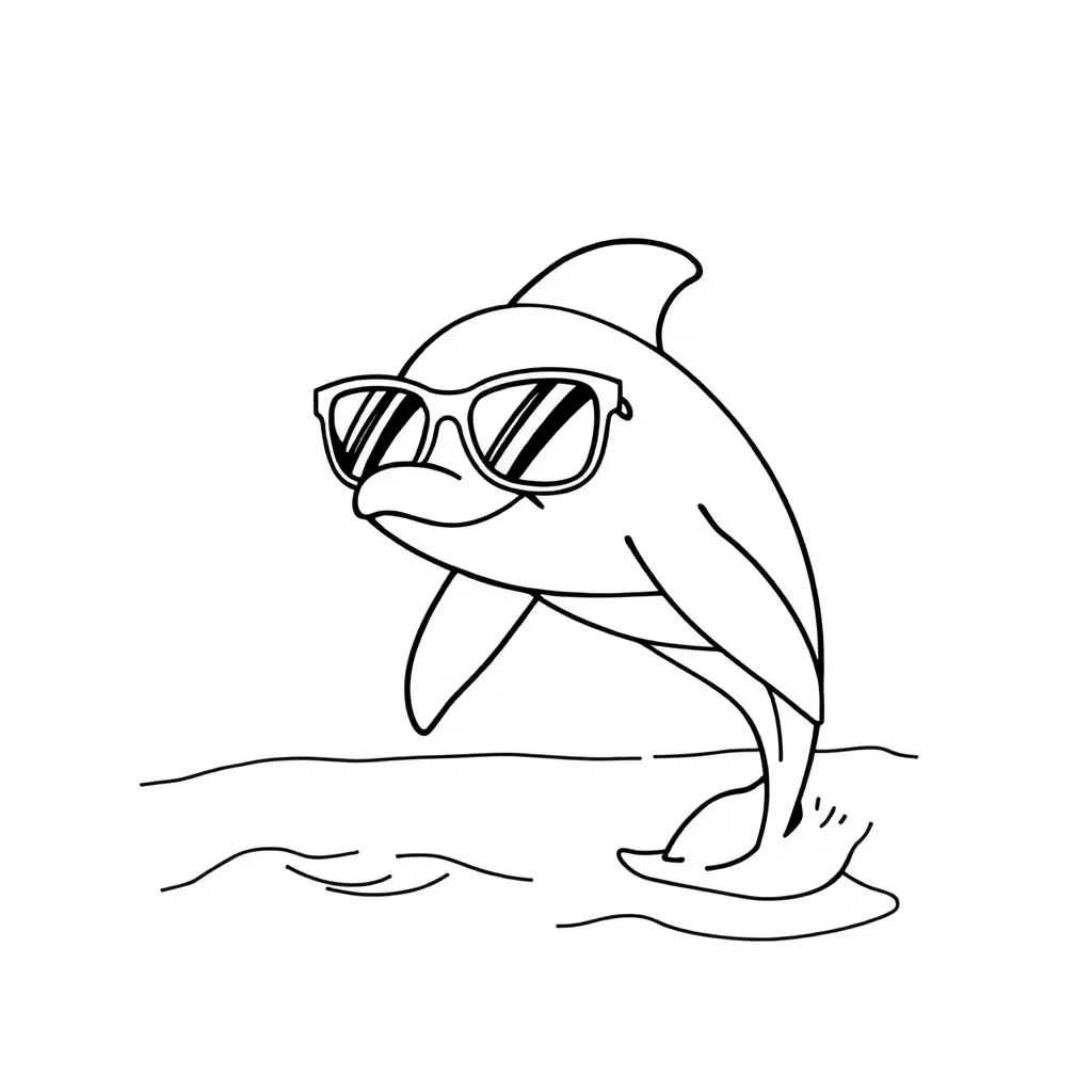 Delfin Havpattedyr Natursvømning