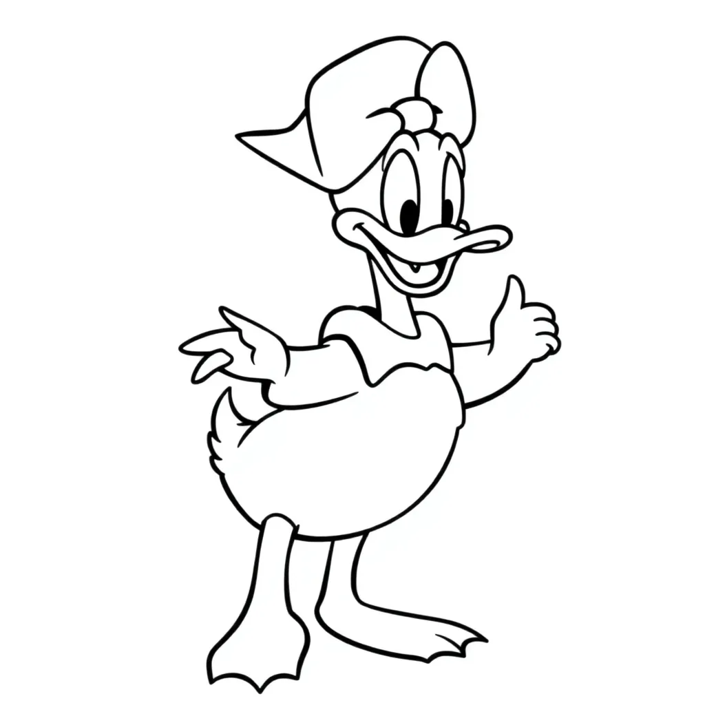 Donald Duck Stripfiguur Disney Avontuur