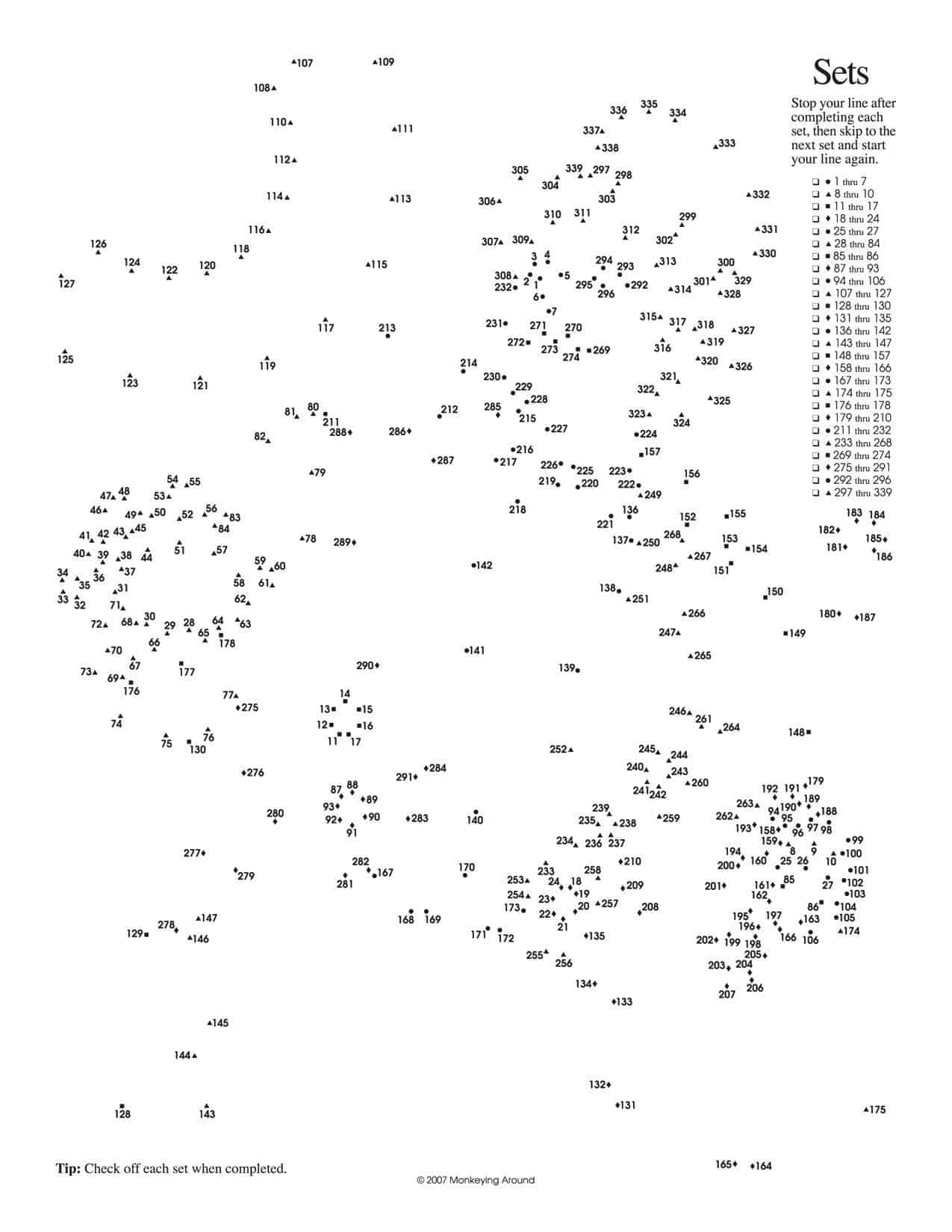Prick-till-prick vuxna