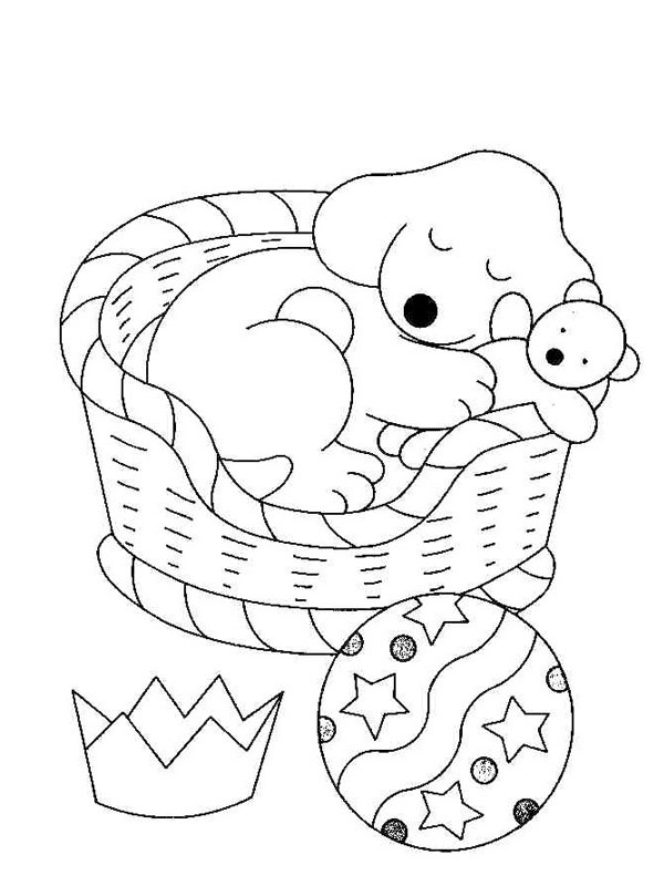 Tiputtaa koiran koriin