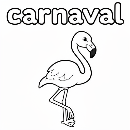 Un petit flamant rose