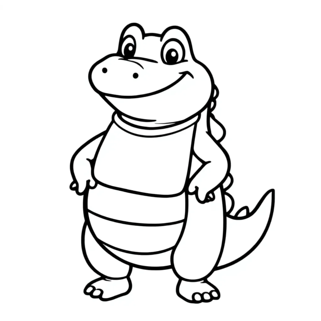 Krokodyl w śliniaku