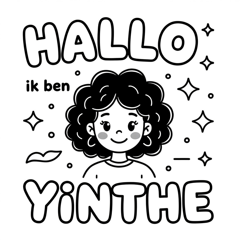 Une fille normale avec des boucles