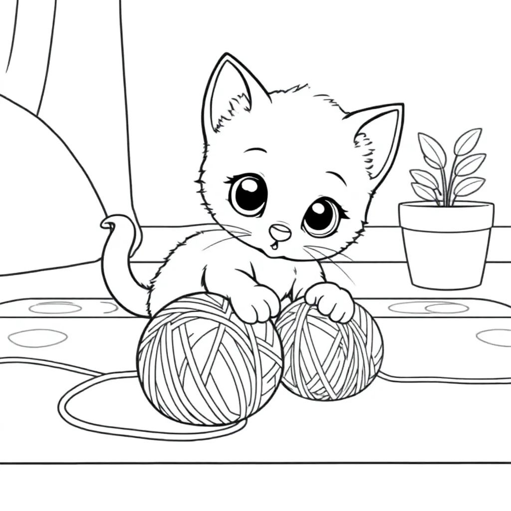 Suloinen kissanpentu