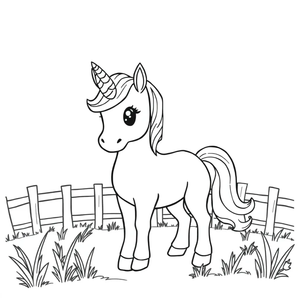 Enhjorning Fantasy Magic Mystiske eventyr