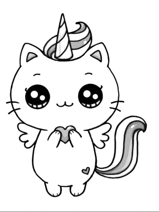 Chaton Licorne