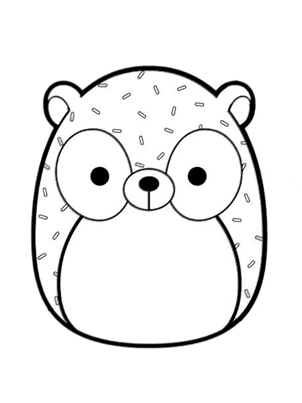 Jeż Hans Squishmallows