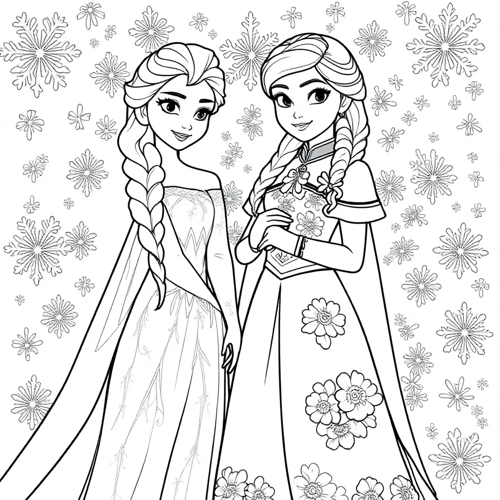 Elsa En Anna Van Frozen