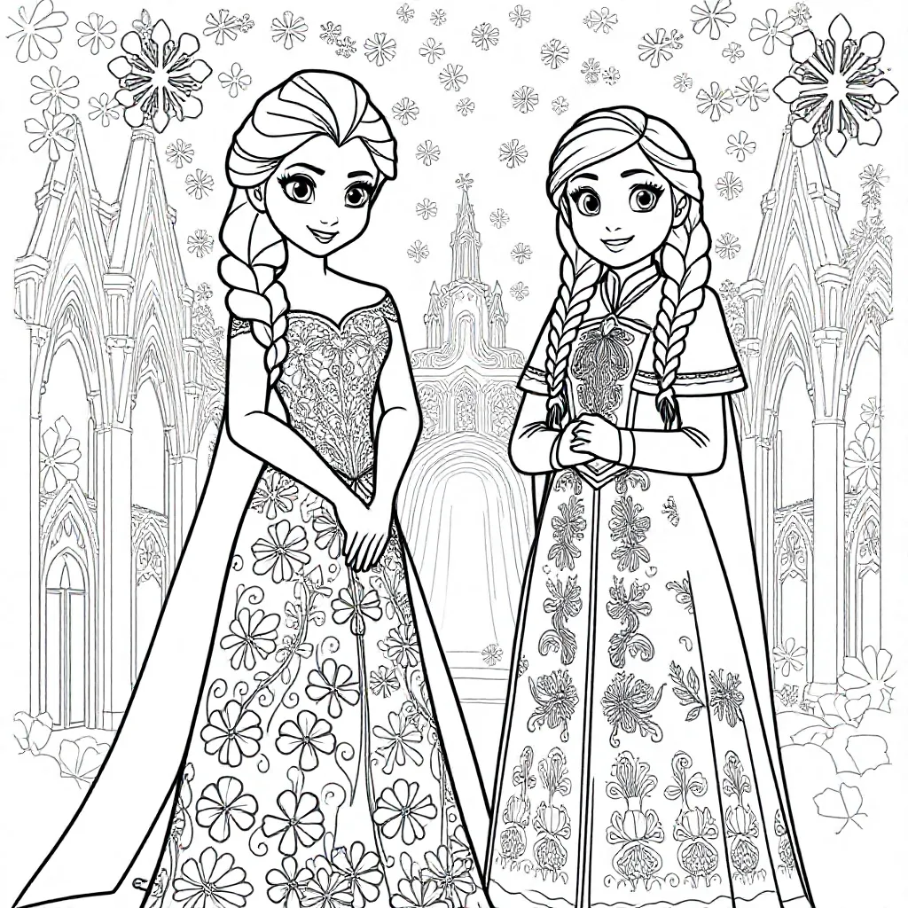 Elsa En Anna Van Frozen