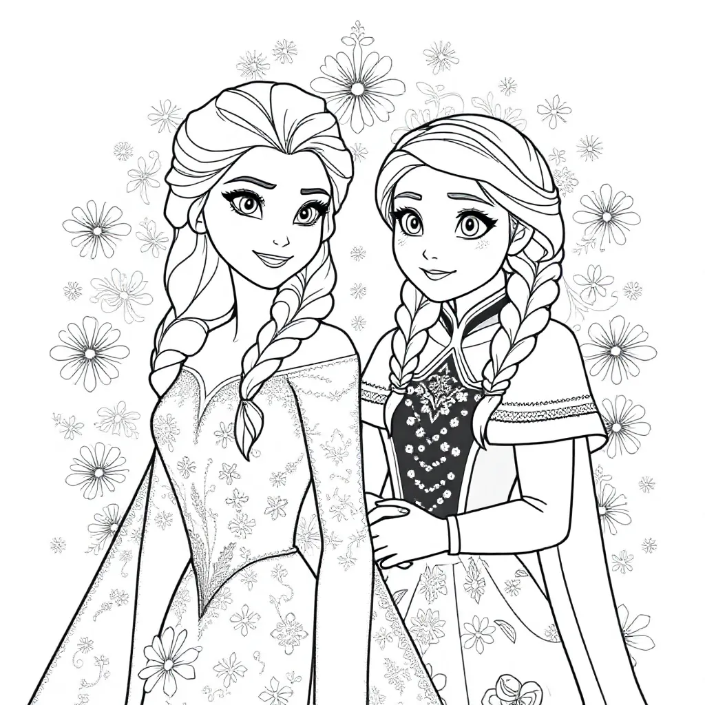 Elsa En Anna Van Frozen