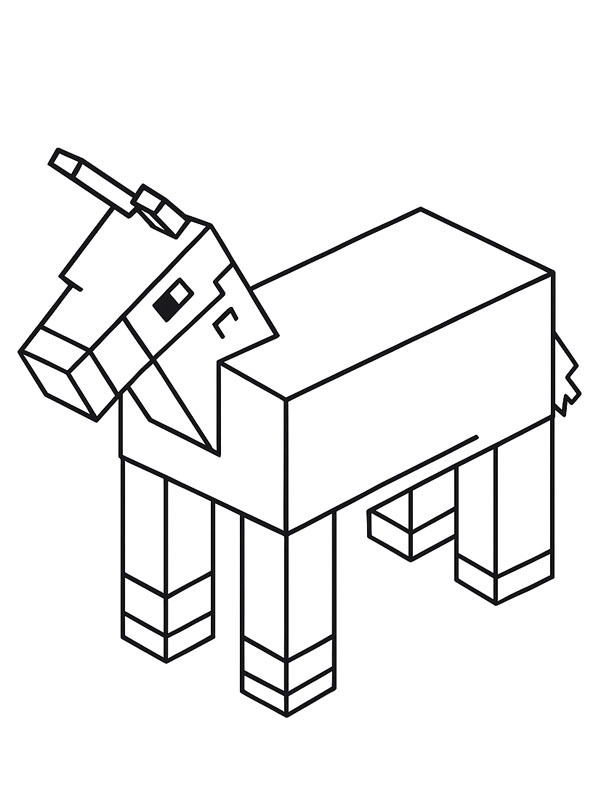 Donkey Minecraft