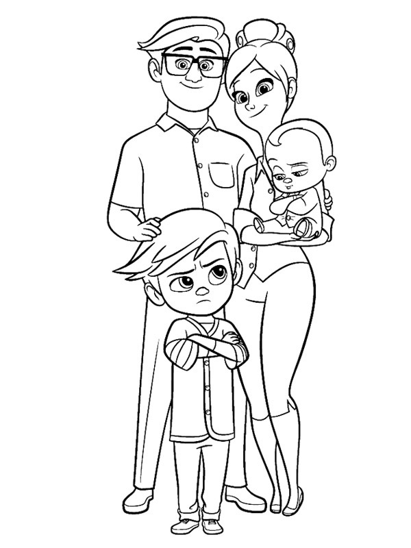 Bambino capo della famiglia Templeton