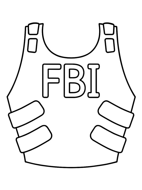 FBI skudsikker vest