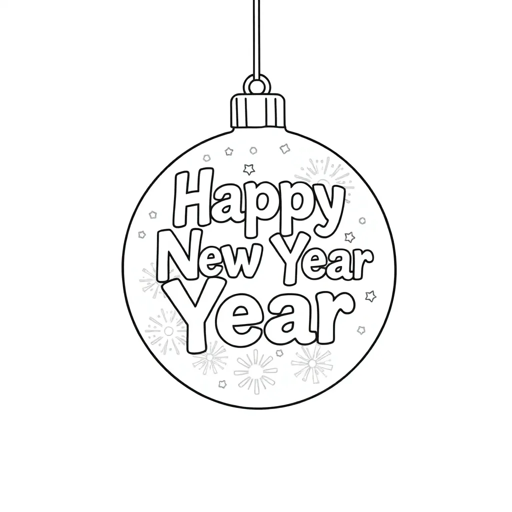 Feestdagen Nieuwjaar Kerstbal Seizoenen Sinterklaas